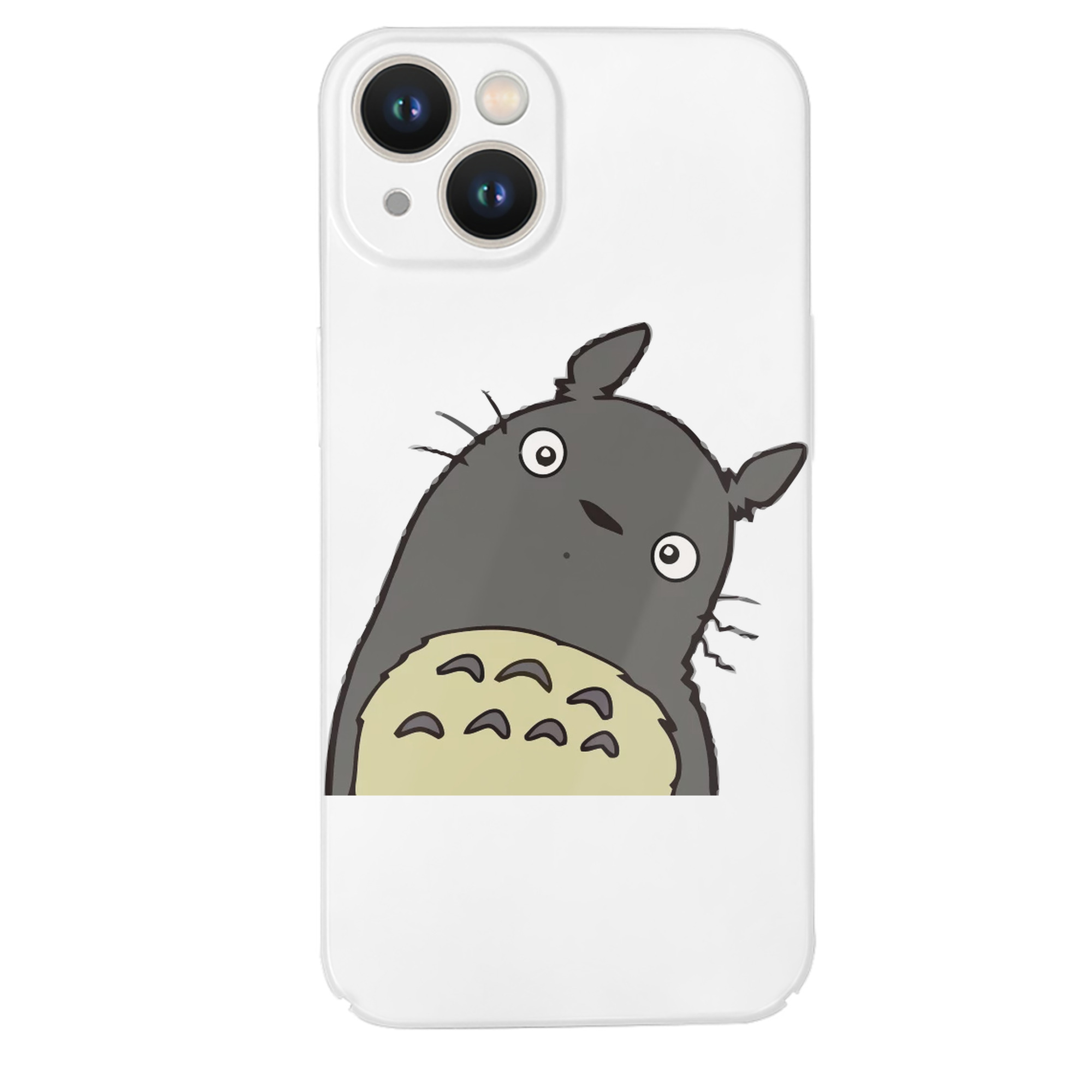 （画像用） となりのトトロ 草壁メイ 草壁サツキ My Neighbor Totoro Satsuki Kusakabe Mei Kusakabe 【iPhone 14シリーズ対応】ハードケース